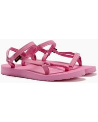 Teva - Original Universal Slim Fuchsia Sandals - Lyst