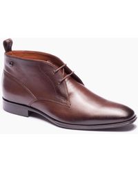 Base London - London Archer Leather Ankle Boots - Lyst