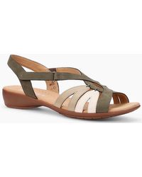 Hotter - Flare Sandals - Lyst