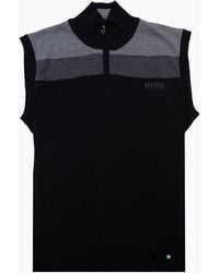 BOSS - Zagi Pro Sweater Vest - Lyst