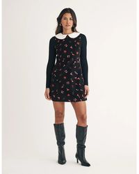 Nobody's Child - Mpl Collared Neck Mini A-Line Dress - Lyst