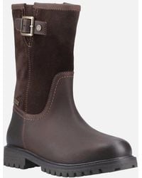 HUNTER - Canna Ankle Boot Leather Boots - Lyst