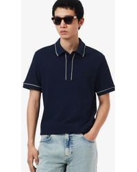 Lacoste - Regular Fit Paris Stretch Pique Polo Shirt - Lyst