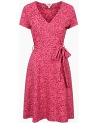 Mountain Warehouse - Ladies Santorini Flower Jersey Wrap Dress - Lyst