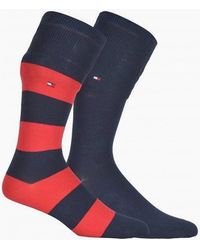 Tommy Hilfiger - 2-Pack Rugby Stripe Socks - Lyst