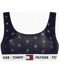 Tommy Hilfiger - Stretch Modal Burnout Bralette, Desert Sky - Lyst