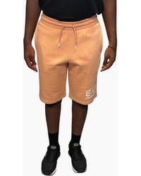 EA7 - Visibility Cotton Short - Lyst