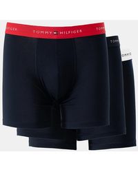 Tommy Hilfiger - 3 Pack Waistband Boxer Briefs - Lyst
