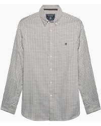 Holland Cooper - Classic Woven Button Down Shirt Check - Lyst