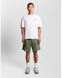 Lyle & Scott - Cotton Marl Sweat Shorts - Lyst