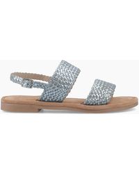 Hush Puppies - Helene Sandal Wide Fit Cross Strap Sandals - Lyst