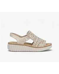 Rieker - Rachel Wedge Sandals - Lyst