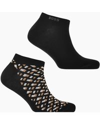 BOSS - Boss Ankle Socks 2 Pack Trainer Socks - Lyst