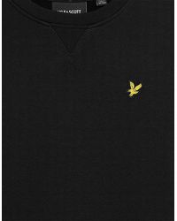 Lyle & Scott - Embroidered Eagle Logo Crew Neck Long Sleeve Sweatshirt - Lyst