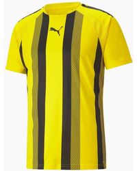 PUMA - Teamliga Striped Jersey T-Shirt - Lyst