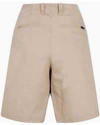 Timberland - Linen Citadel Bermuda Shorts - Lyst