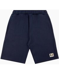 Aquascutum - Badge Cotton Shorts 11 - Lyst