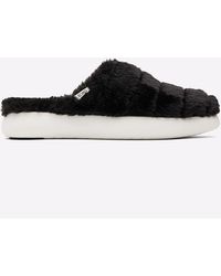 TOMS - Alpargata Mallow Mule Summer Shoes Faux Fur - Lyst