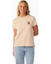 Rip Curl - Rip Curl Party Wave Short Sleeve T-Shirt - Lyst