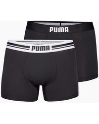 PUMA - 2-Pack Placed Logo Boxer Briefs - Lyst