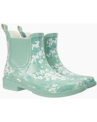 Mountain Warehouse - Ladies Flowers Rubber Ankle Wellington Boots - Lyst