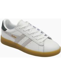 Gola - Aztec Leather Trainers - Lyst
