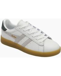 Gola - Aztec Leather Trainers - Lyst