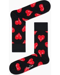 Happy Socks - Smiley Hearts Socks - Lyst