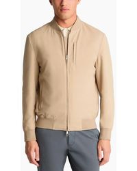 Remus Uomo - Forbes Bomber Jacket Stone - Lyst