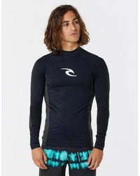Rip Curl - Rip Curl Waves Upf 50 Perf Long Sleeve Rash Vest - Lyst