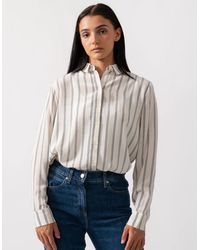 Samsøe & Samsøe - Maj Ls Aop Shirt 7879 - Lyst