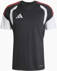 adidas - Tiro Crew Neck Raglan Short Sleeve Jersey T-Shirt - Lyst