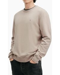AllSaints - All Saints Sweatshirts As Crew Neck Casual Pullover Winter Polyester Jumper - Lyst