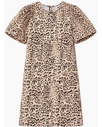 Ro&zo - Petite Leopard Print Pocket Detail Dress - Lyst