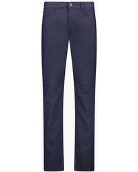 Emporio Armani - J06 Slim Fit 5 Pocket Eagle Belt Patch Jeans - Lyst