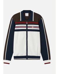 CASABLANCA - Cafe Stripe Zip Up Jacket - Lyst