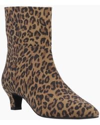 Hush Puppies - Nahla Kitten Heel Boot Ankle Boots Tan - Lyst