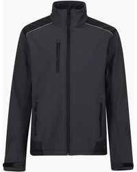 Regatta - Sandstorm Workwear Softshell Jacket - Lyst
