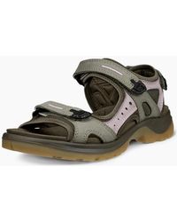 Ecco - Offroad Nubuck Outdoor Walking Sandals - Lyst