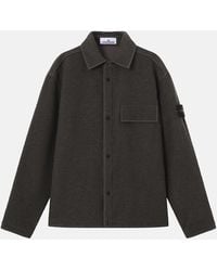 Stone Island - Compass 1200034 Overshirt - Lyst