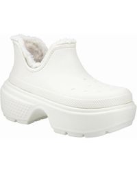 Crocs™ - Stomp Shorty Thermoplastic Linen Boots - Lyst