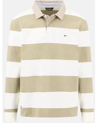 Fynch-Hatton - Striped Rugby Shirt New Off - Lyst