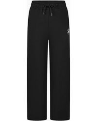 Converse - Fleece Pants Open Hem Jogging Bottoms - Lyst