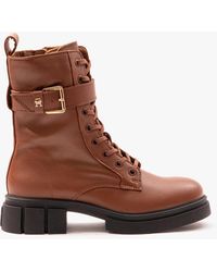 Tommy Hilfiger - Cool Feminine Boots Natural Cognac - Lyst