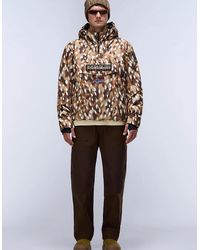 Napapijri - Rainforest Next All Over Print Anorak Jacket - Lyst