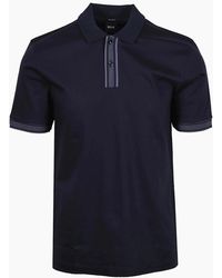 BOSS - Boss H-Parlay 238 Polo Dark - Lyst