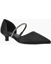 XY London - Ladies Laura Pointed Kitten Heel Court Shoes - Lyst