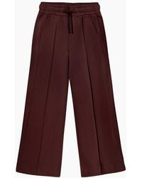 Ro&zo - Chocolate- Wide-Leg Sweatpants - Lyst