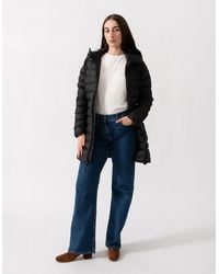 Rains - Lohja Long Puffer Curve Jacket - Lyst
