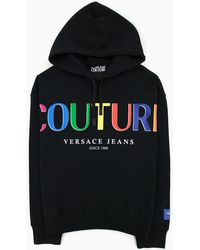 Versace - Jeans Couture Logo Hoody - Lyst